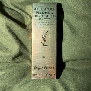 Yves Saint Laurent YSL Loveshine Plumping Lip Oil Gloss 100 Sparkling Dream